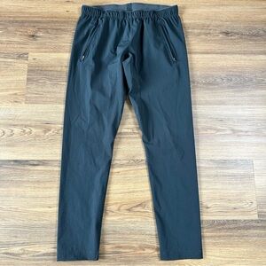 Paskho Pant Women Black Harmonious Relaxed Travel Pull On Comfort Stretch Medium